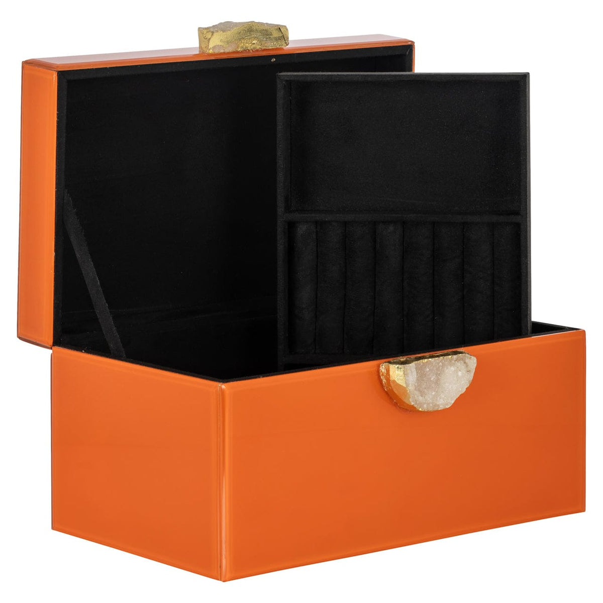Richmond Interiors Accessories Storage box Lia orange House of Isabella UK