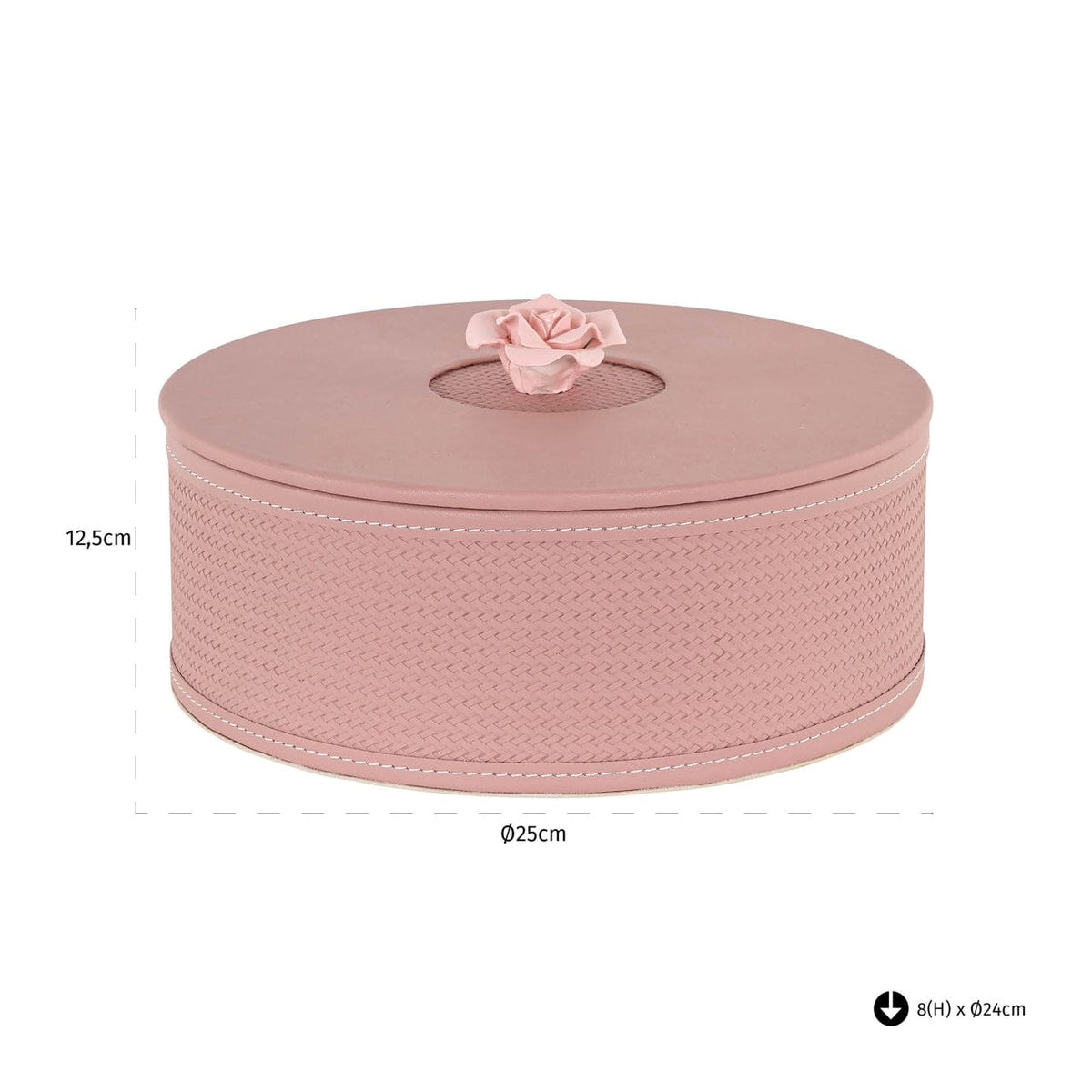 Richmond Interiors Accessories Storage box Mary pink large House of Isabella UK