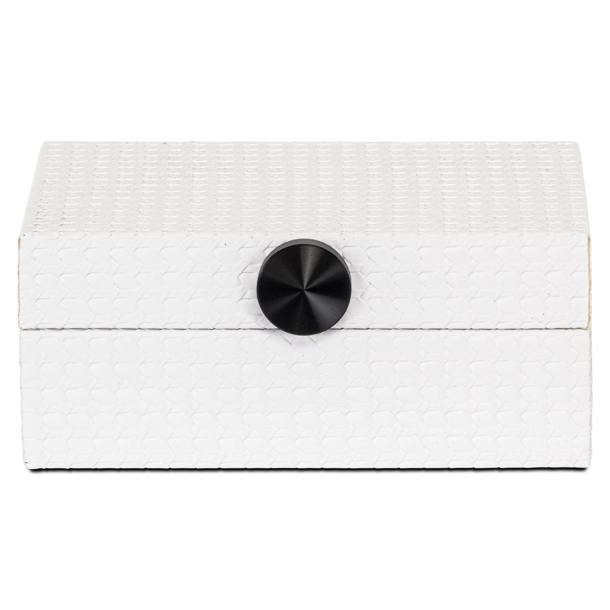 Richmond Interiors Accessories Storage box Myrth white small House of Isabella UK