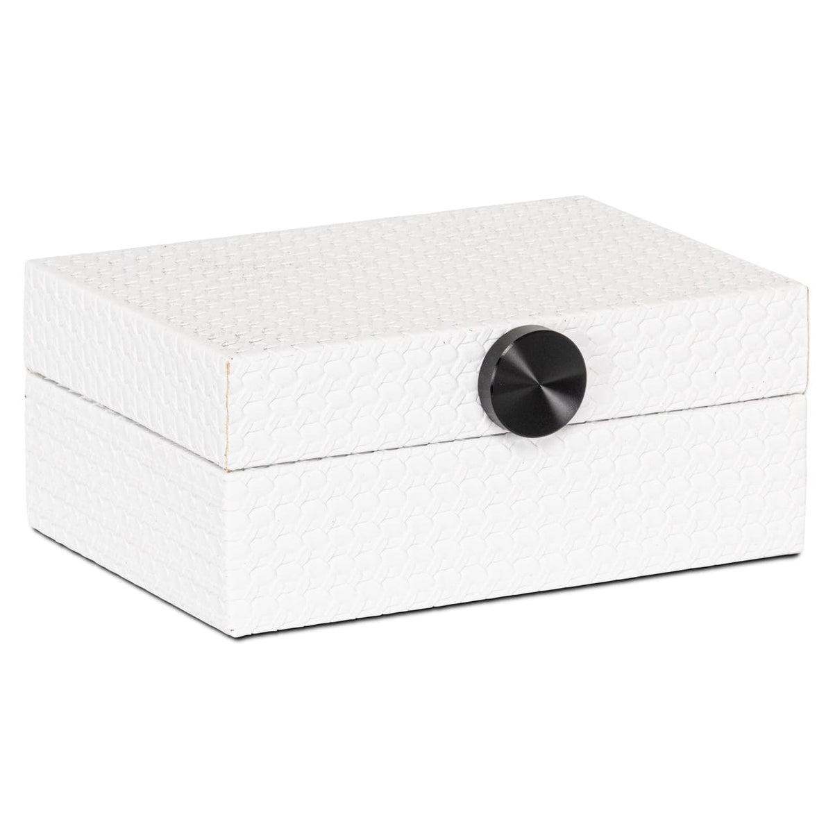 Richmond Interiors Accessories Storage box Myrth white small House of Isabella UK
