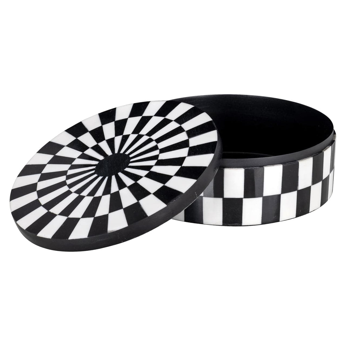 Richmond Interiors Accessories Storage box Nore black/white House of Isabella UK