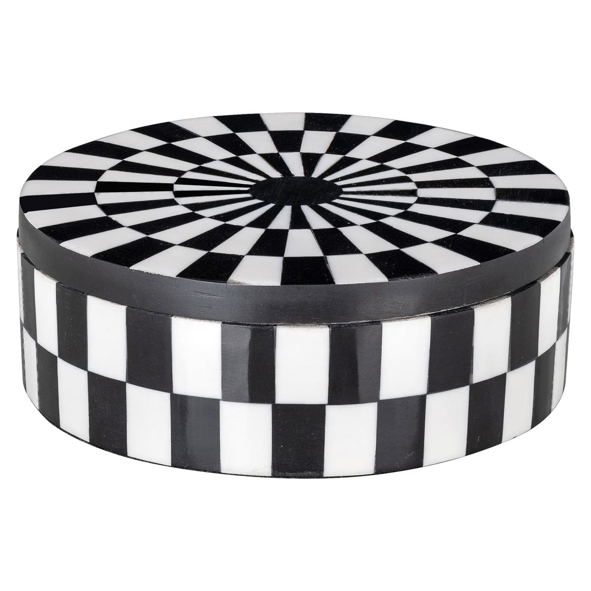 Richmond Interiors Accessories Storage box Nore black/white House of Isabella UK