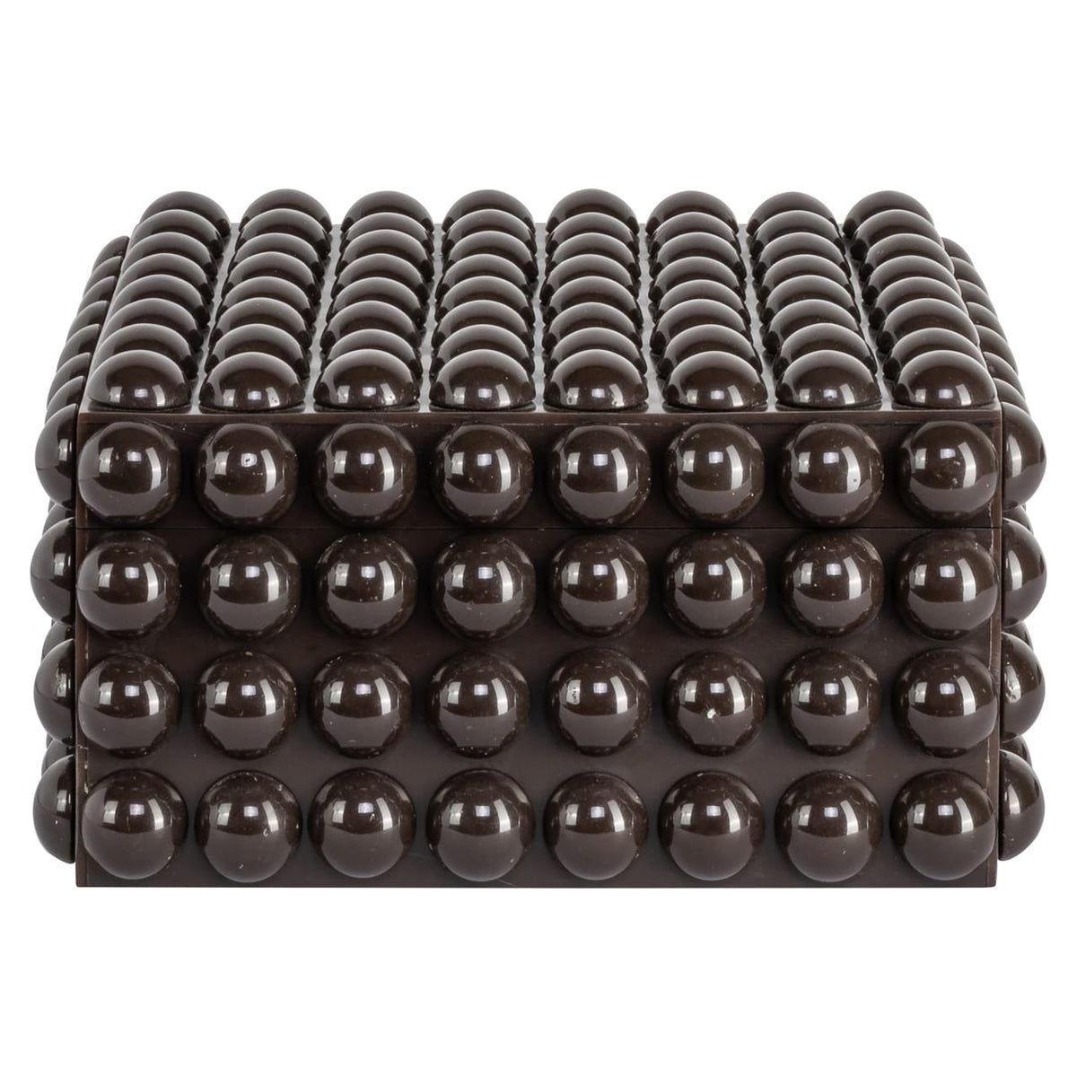 Richmond Interiors Accessories Storage box Nyx dark brown large House of Isabella UK