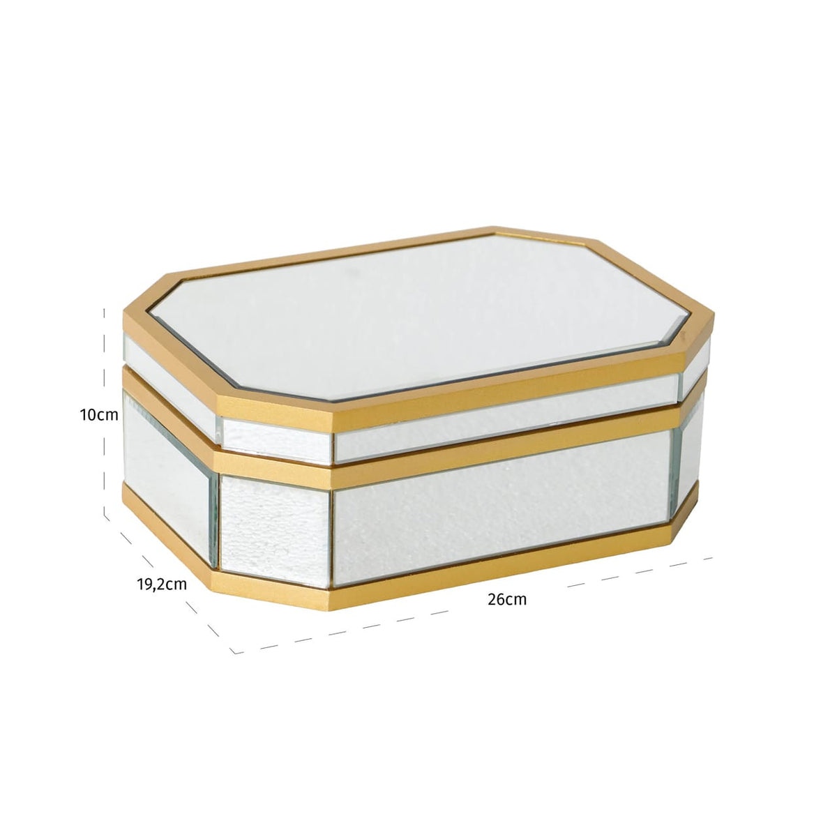 Richmond Interiors Accessories Storage box Penny silver House of Isabella UK