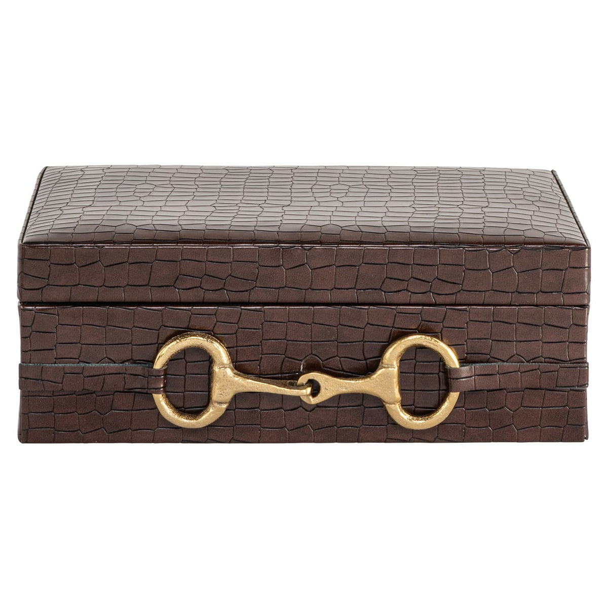Richmond Interiors Accessories Storage box Rex dark brown large House of Isabella UK