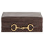Richmond Interiors Accessories Storage box Rex dark brown large House of Isabella UK