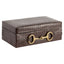 Richmond Interiors Accessories Storage box Rex dark brown large House of Isabella UK