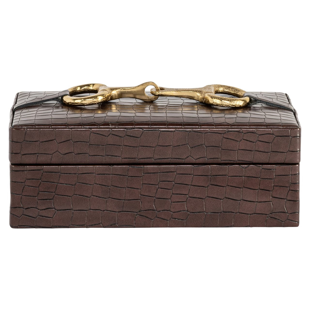 Richmond Interiors Accessories Storage box Rex dark brown small House of Isabella UK