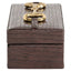 Richmond Interiors Accessories Storage box Rex dark brown small House of Isabella UK