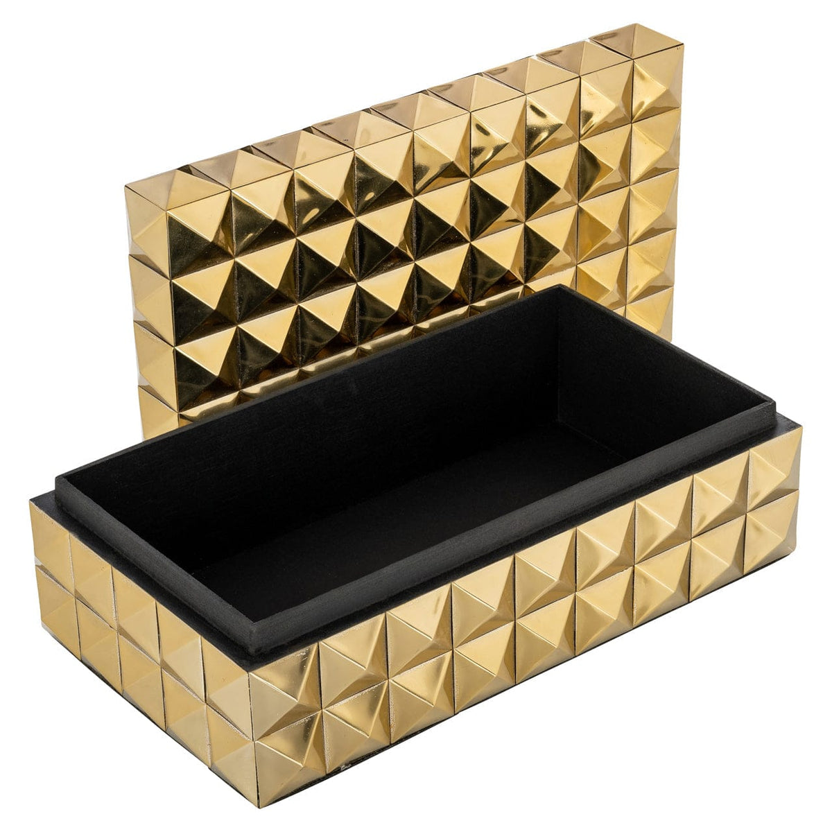 Richmond Interiors Accessories Storage box Rylee gold House of Isabella UK