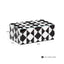 Richmond Interiors Accessories Storage box Silas black/white small House of Isabella UK