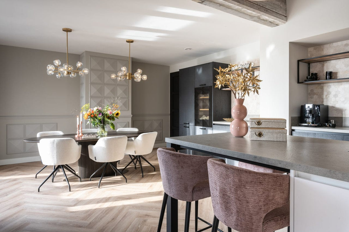 Richmond Interiors Accessories Storage box Trace gold large House of Isabella UK