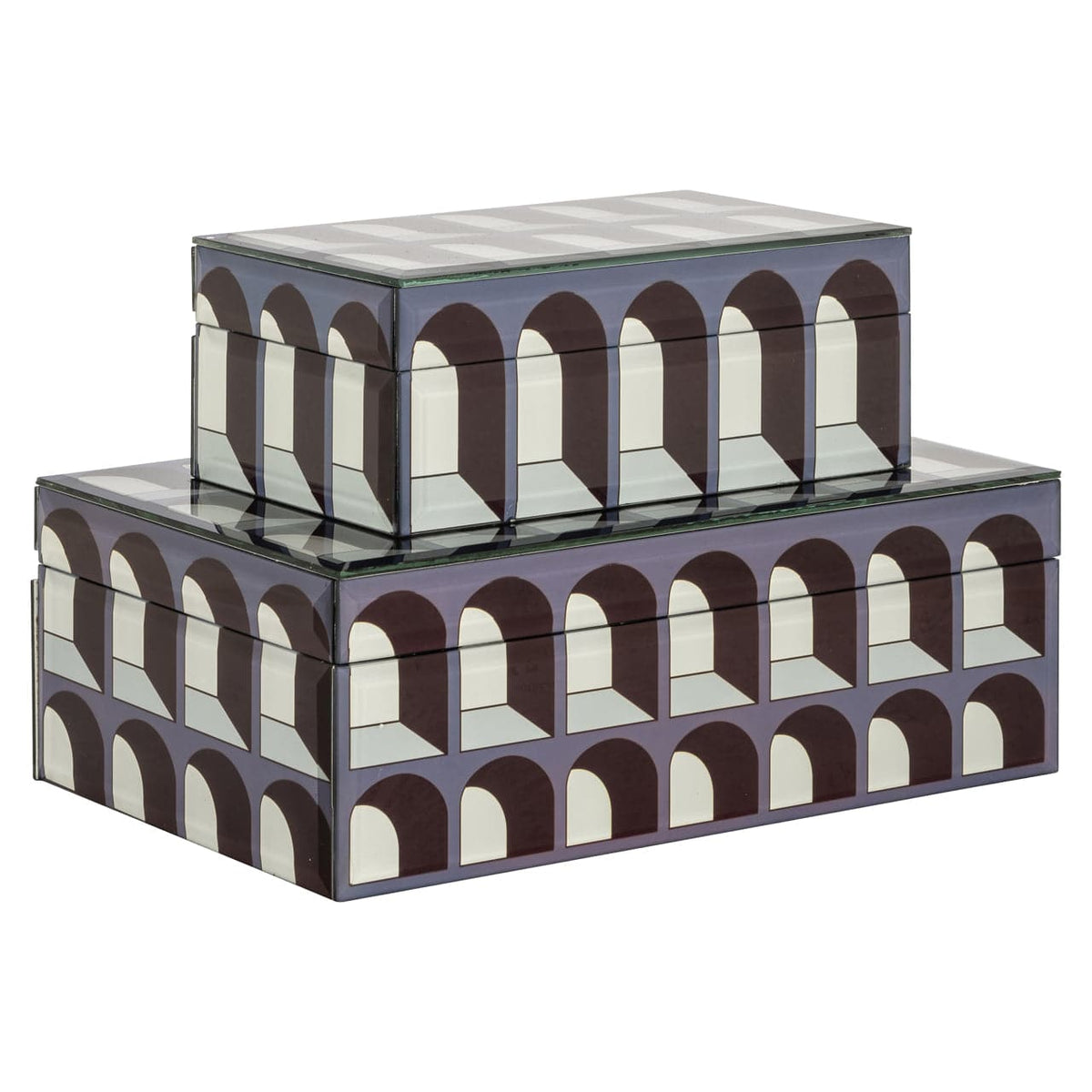 Richmond Interiors Accessories Storage box Vaya black large House of Isabella UK