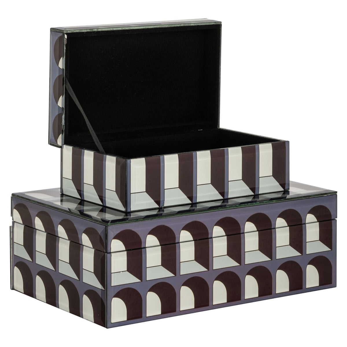 Richmond Interiors Accessories Storage box Vaya black small House of Isabella UK