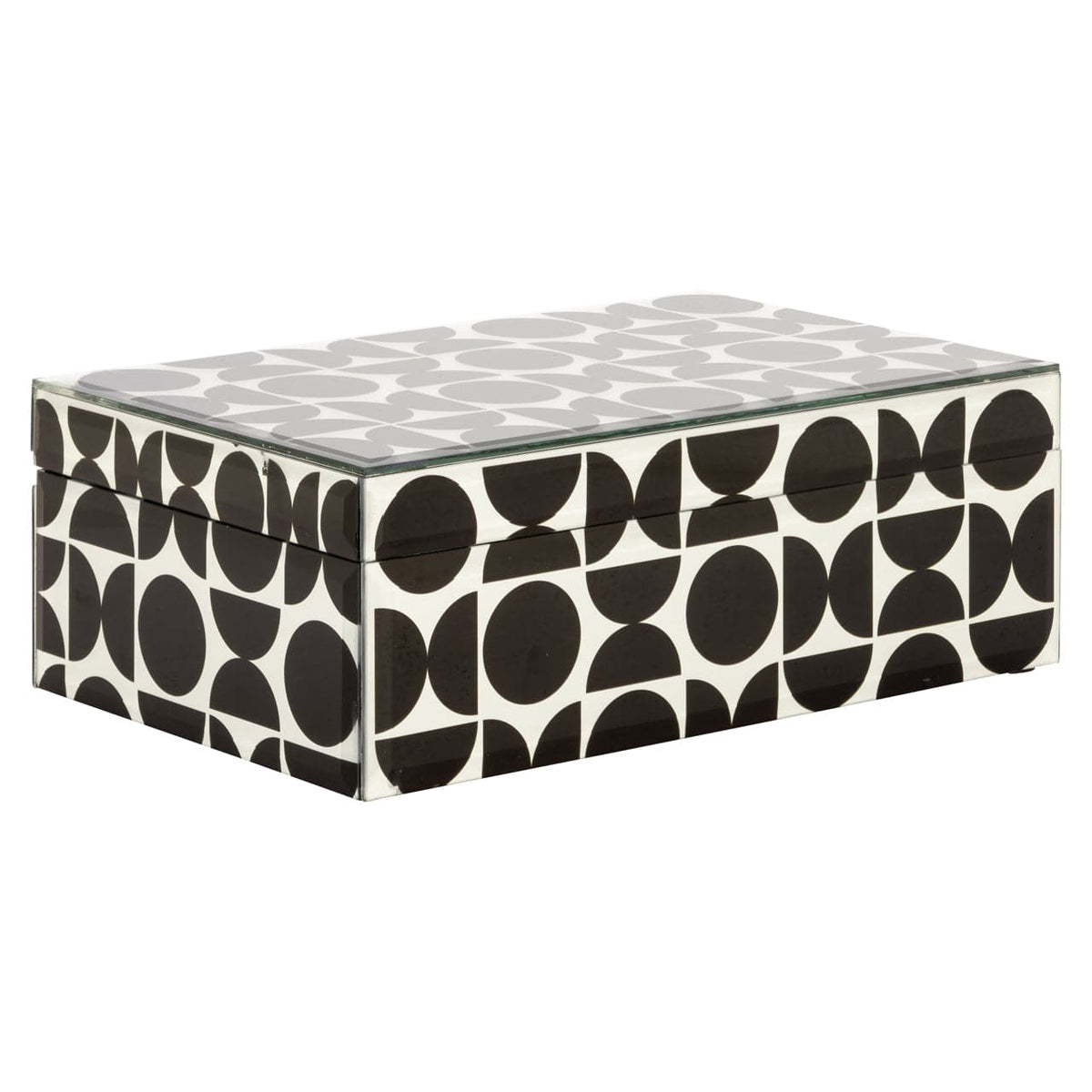 Richmond Interiors Accessories Storage box Vivian black large House of Isabella UK