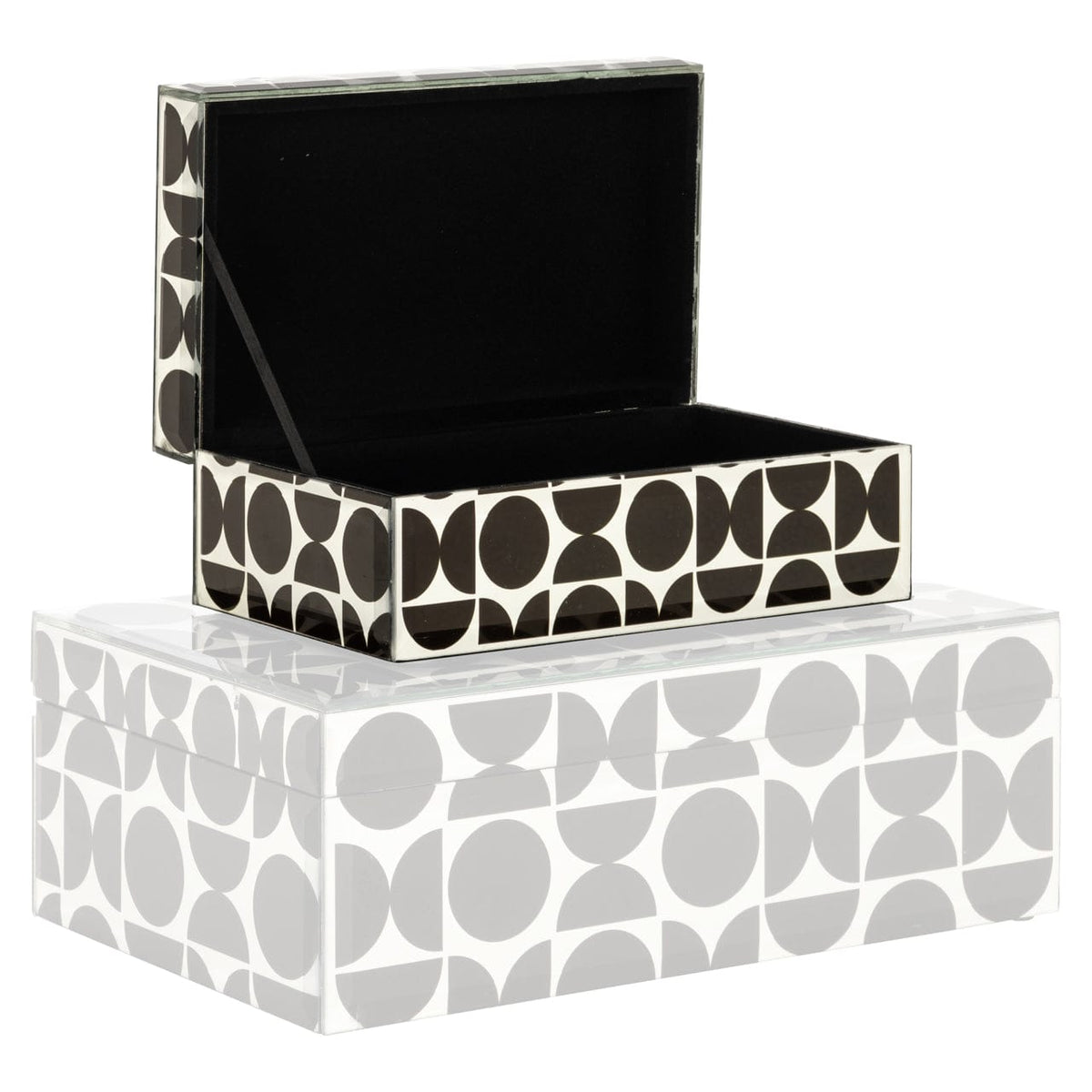 Richmond Interiors Accessories Storage box Vivian black small House of Isabella UK