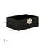 Richmond Interiors Accessories Storage box Vivy black small House of Isabella UK