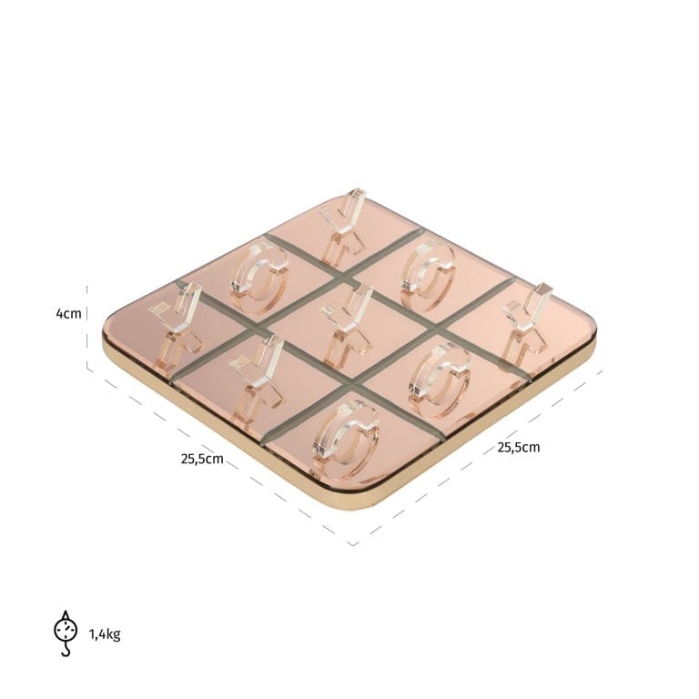 Richmond Interiors Accessories Tic tac toe Caylin (Gold) House of Isabella UK