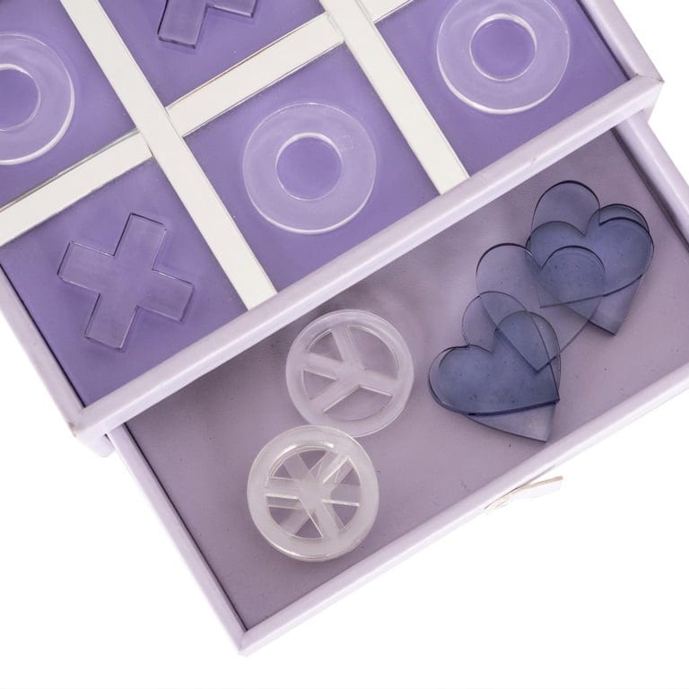 Richmond Interiors Accessories Tic tac toe Jay (Purple) House of Isabella UK