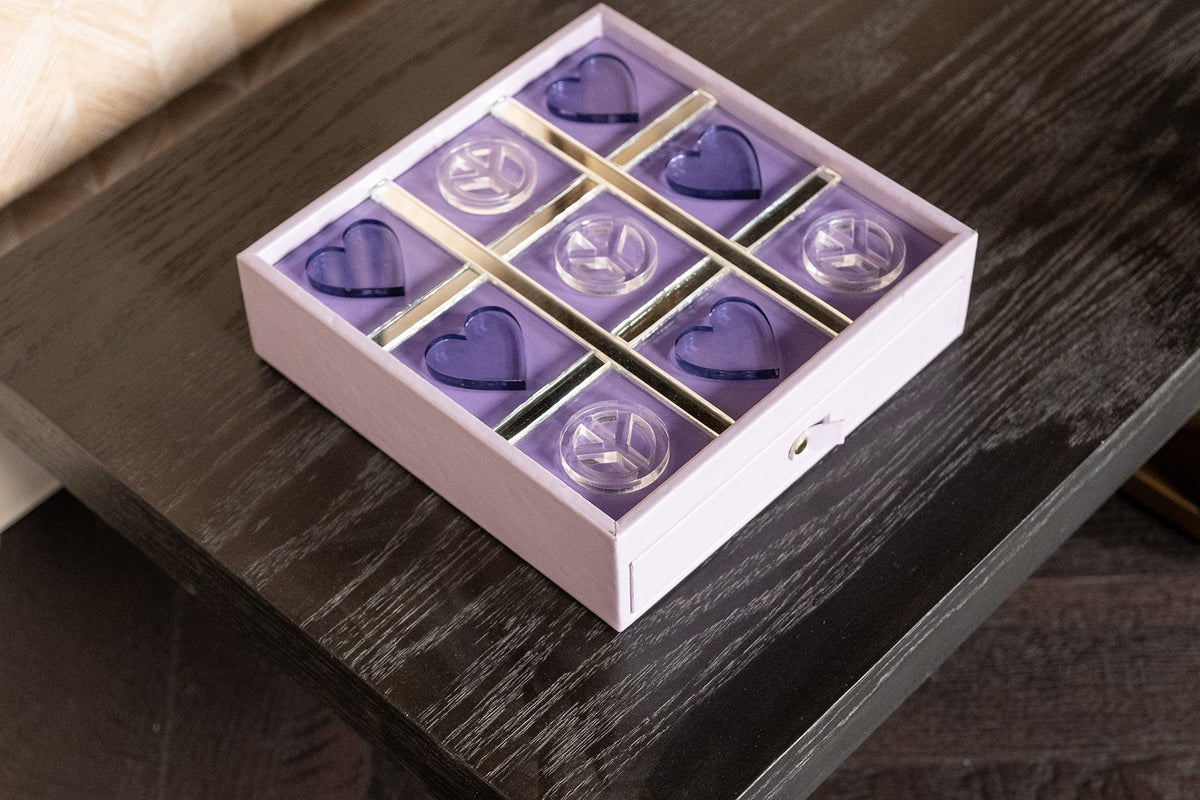 Richmond Interiors Accessories Tic tac toe Jay (Purple) House of Isabella UK