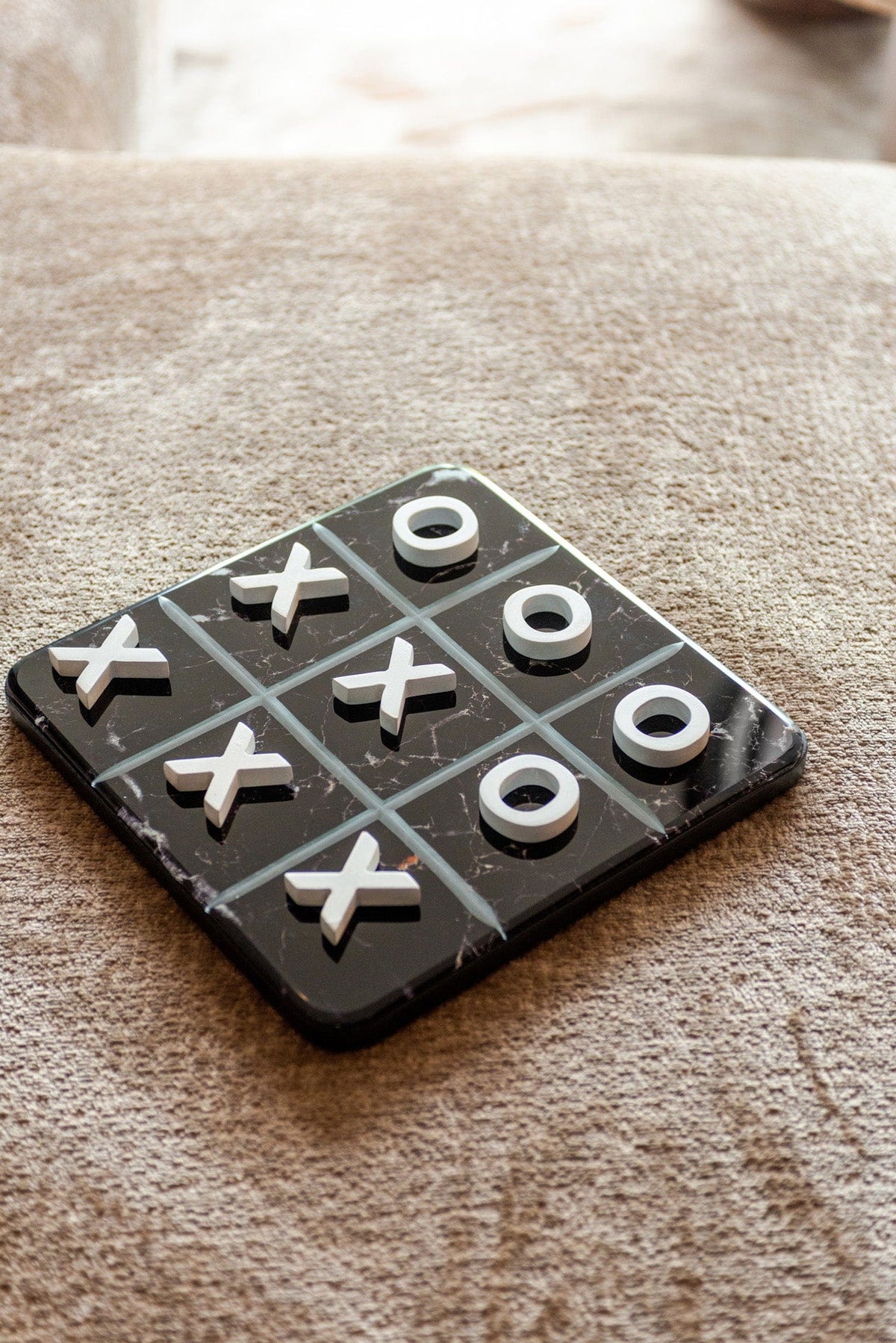 Richmond Interiors Accessories Tic tac toe Trixi (Black/white) House of Isabella UK