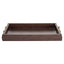 Richmond Interiors Accessories Tray Banks dark brown House of Isabella UK