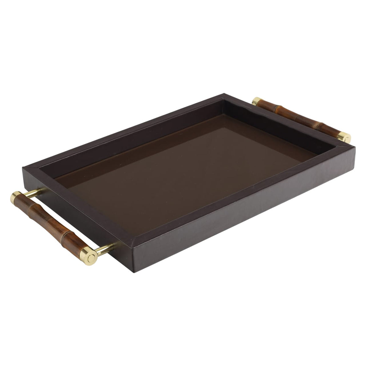 Richmond Interiors Accessories Tray Charley dark brown House of Isabella UK