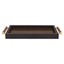Richmond Interiors Accessories Tray Charley dark brown House of Isabella UK