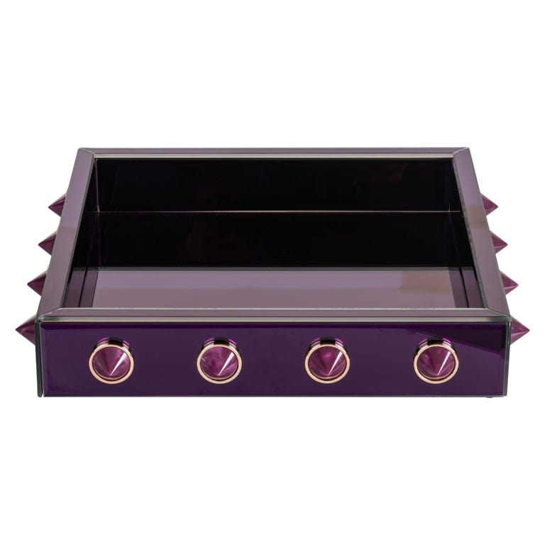 Richmond Interiors Accessories Tray Jinx purple House of Isabella UK
