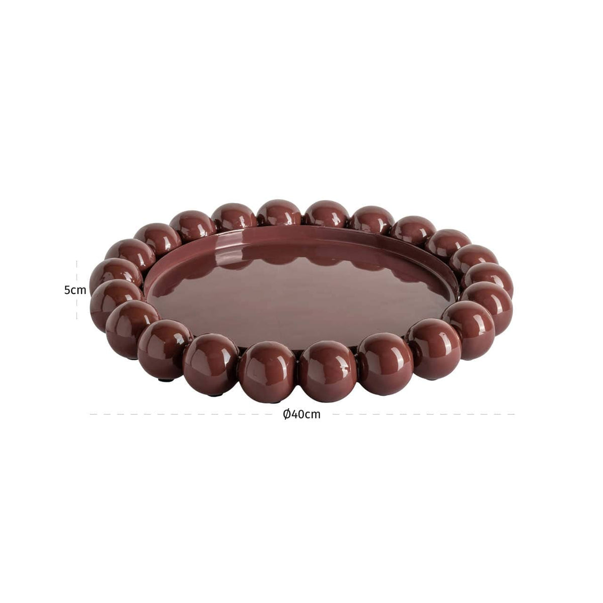 Richmond Interiors Accessories Tray Martha Sable brown House of Isabella UK