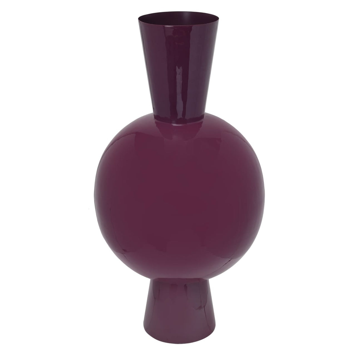 Richmond Interiors Accessories Vase Avine burgundy House of Isabella UK