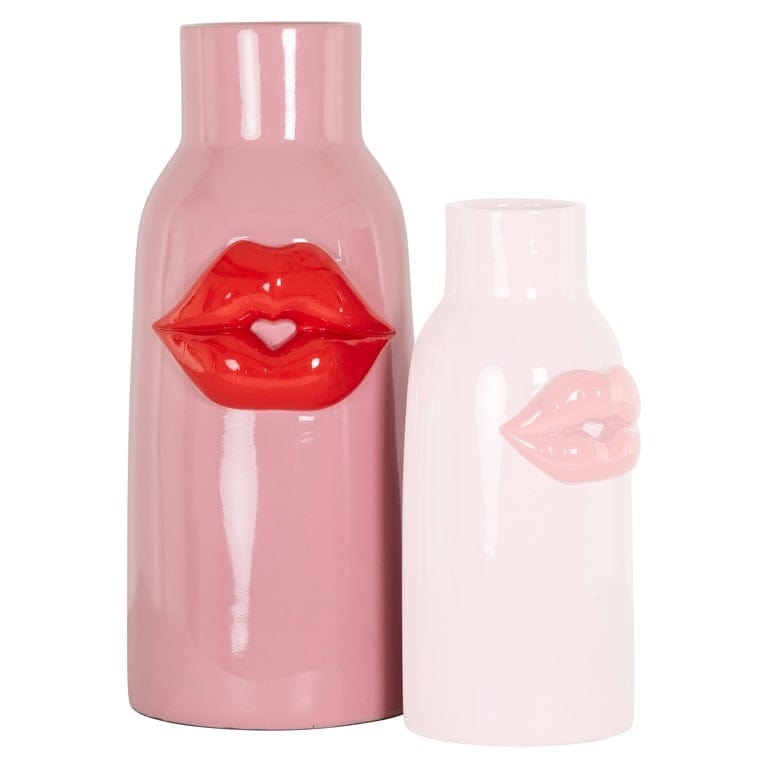 Richmond Interiors Accessories Vase Blythe big (Pink) House of Isabella UK