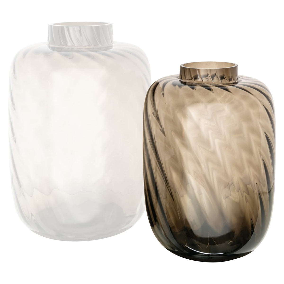 Richmond Interiors Accessories Vase Elora brown small House of Isabella UK