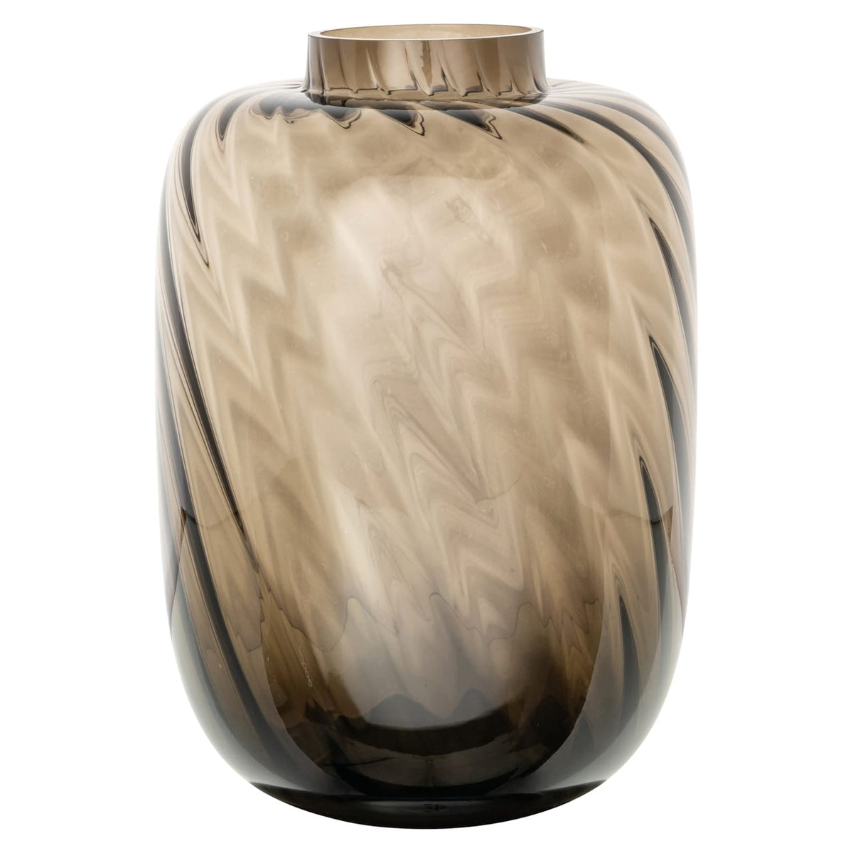 Richmond Interiors Accessories Vase Elora brown small House of Isabella UK