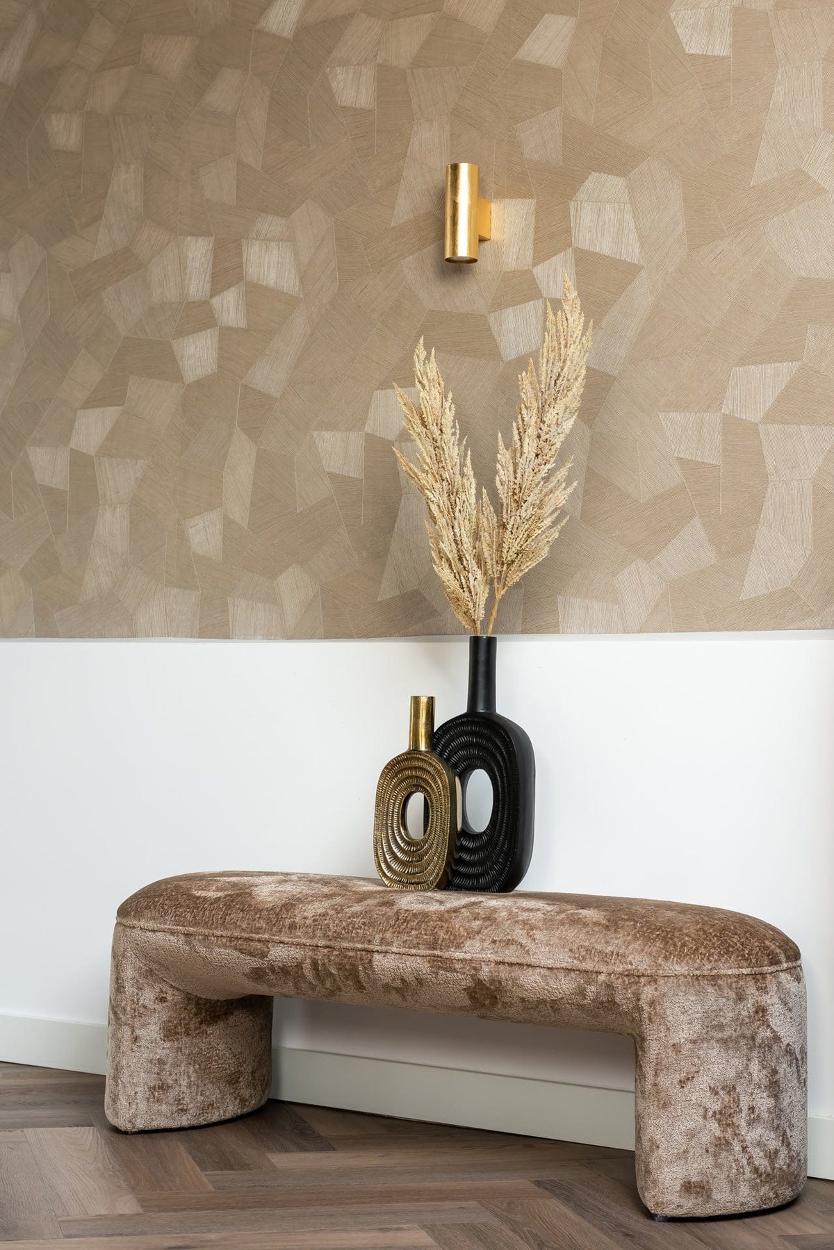 Richmond Interiors Accessories Vase Emar big (Black) House of Isabella UK