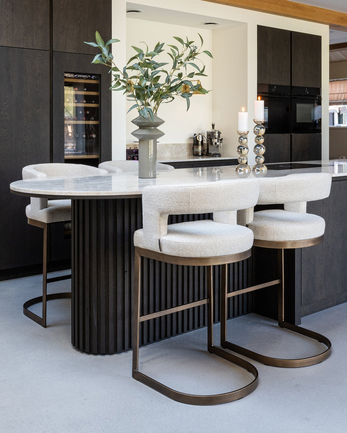 Richmond Interiors Accessories Vase Flora (Olive) House of Isabella UK