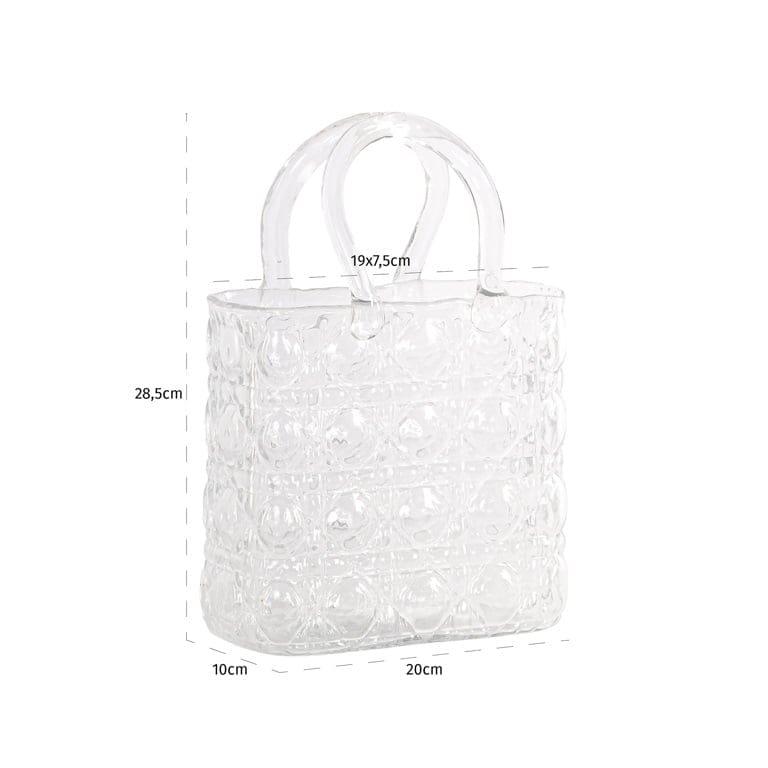 Richmond Interiors Accessories Vase Ginny (Clear transparent) House of Isabella UK