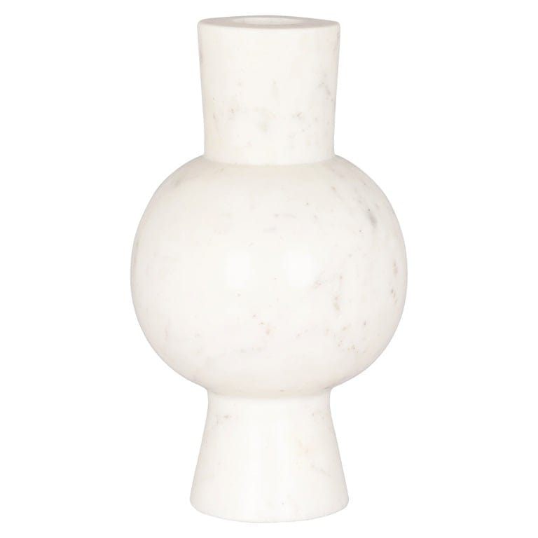 Richmond Interiors Accessories Vase Jonah white (White) House of Isabella UK