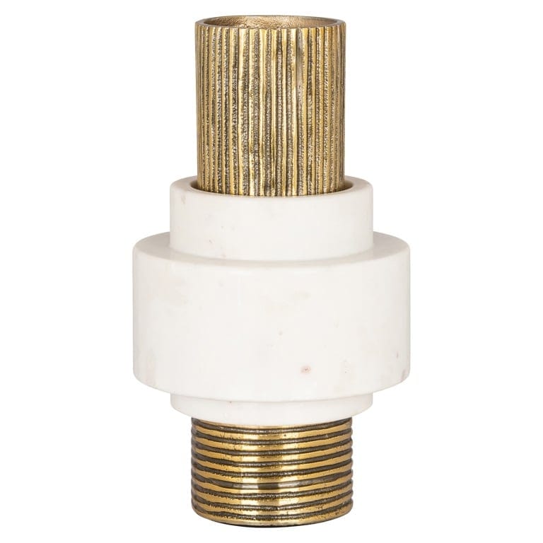 Richmond Interiors Accessories Vase Kai shiny brass (Gold) House of Isabella UK