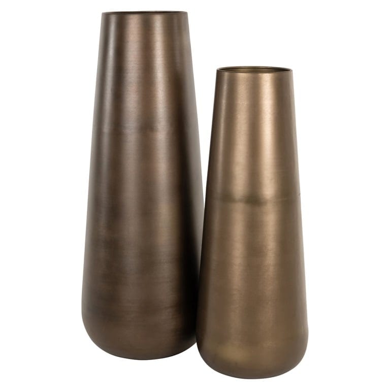 Richmond Interiors Accessories Vase Kenza big (Brass antique) House of Isabella UK