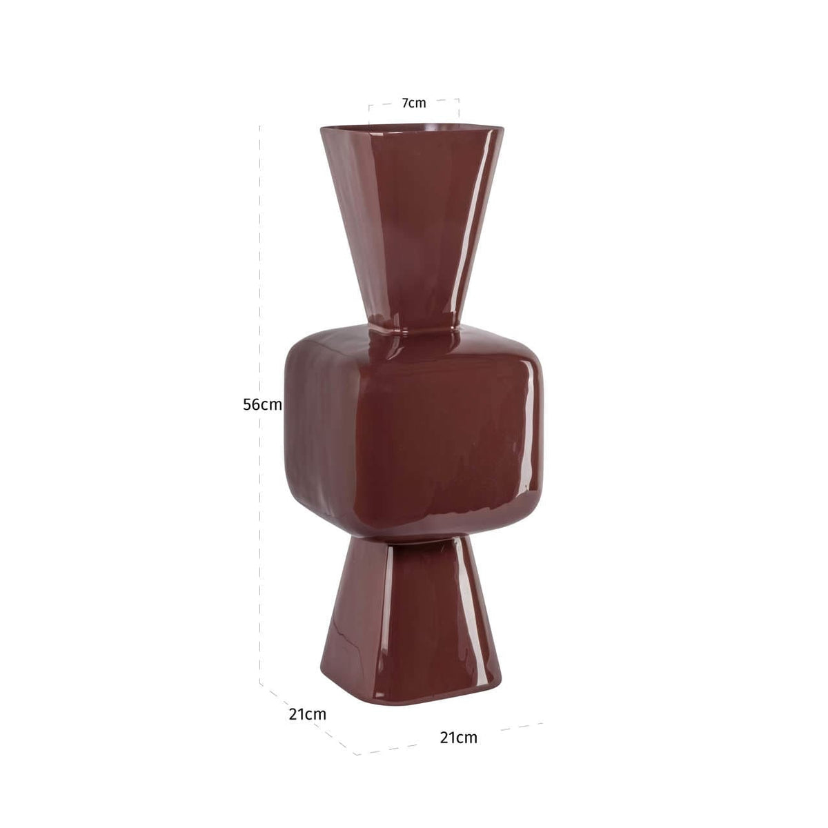 Richmond Interiors Accessories Vase Lane Sable brown House of Isabella UK