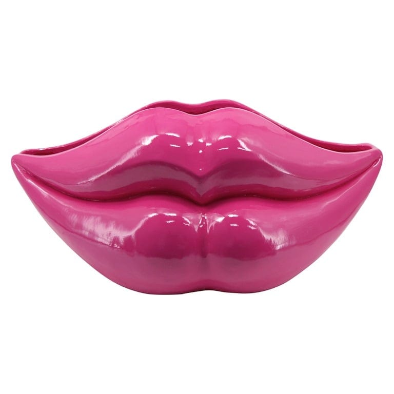 Richmond Interiors Accessories Vase Lips (Pink) House of Isabella UK