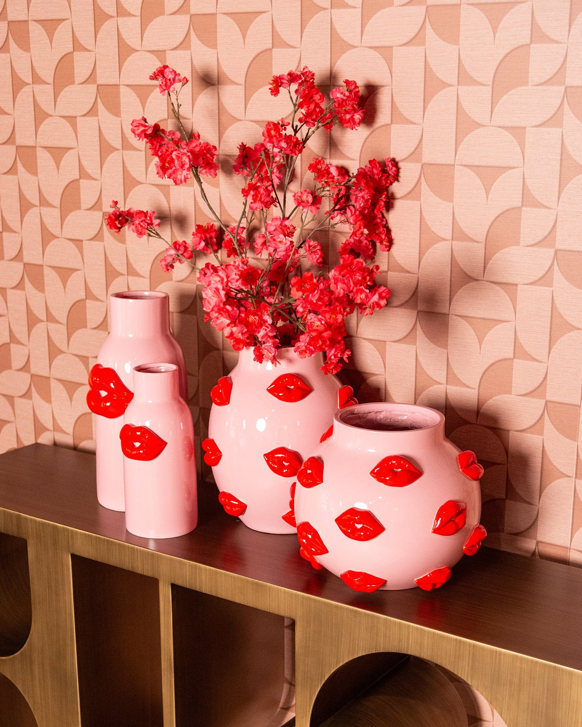 Richmond Interiors Accessories Vase Loth (Pink) House of Isabella UK