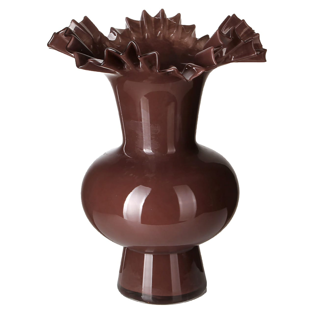 Richmond Interiors Accessories Vase Mira brown House of Isabella UK
