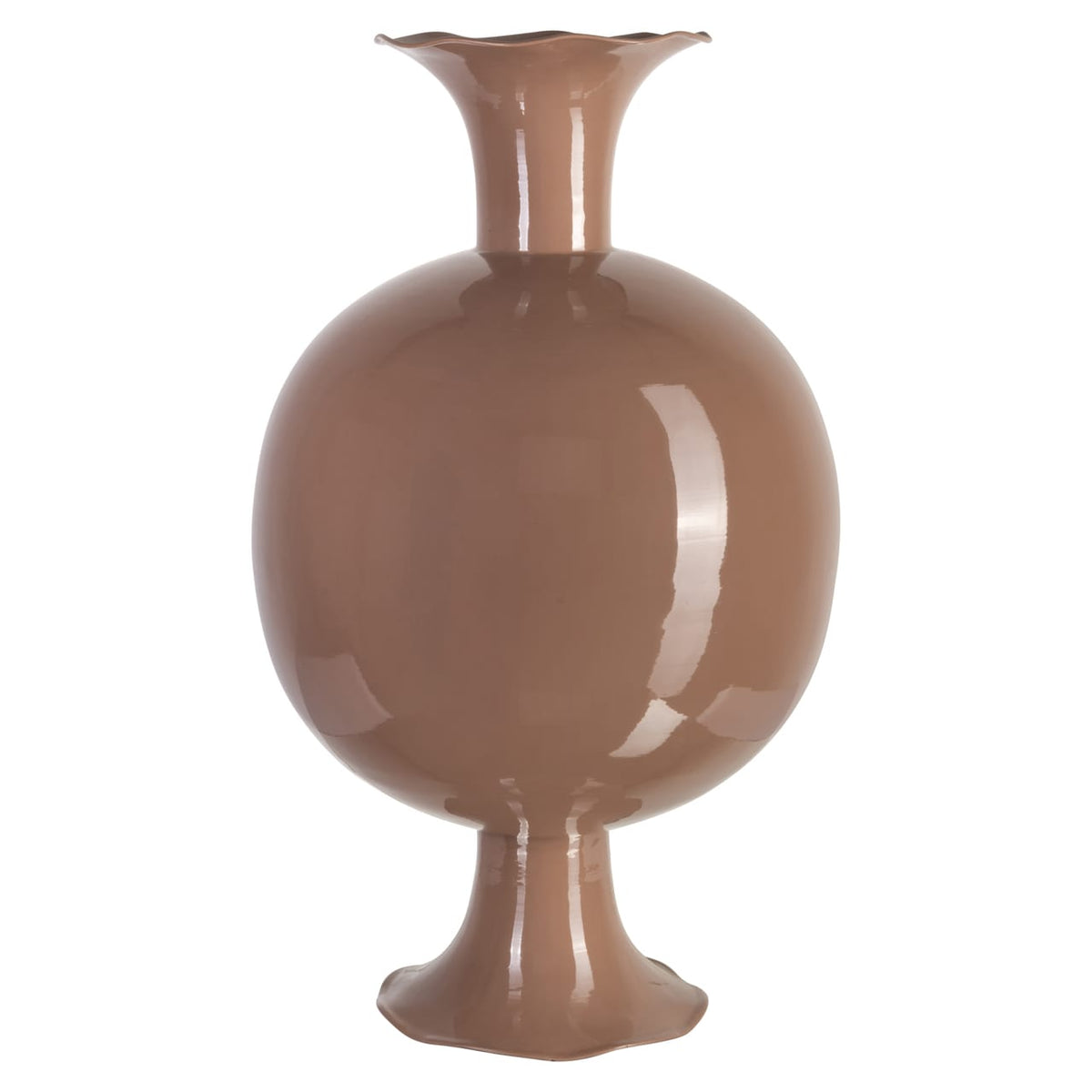 Richmond Interiors Accessories Vase Mochi mocha mousse House of Isabella UK