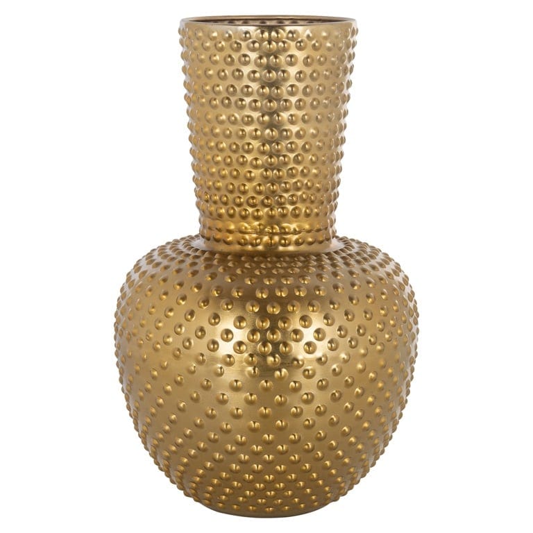Richmond Interiors Accessories Vase Nola (Gold) House of Isabella UK