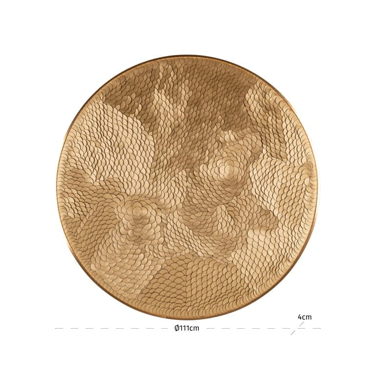 Richmond Interiors Accessories Wall art Bloom (Gold) House of Isabella UK