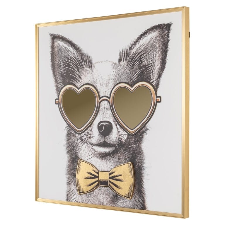 Richmond Interiors Accessories Wall art Bodhy (Black/gold) House of Isabella UK