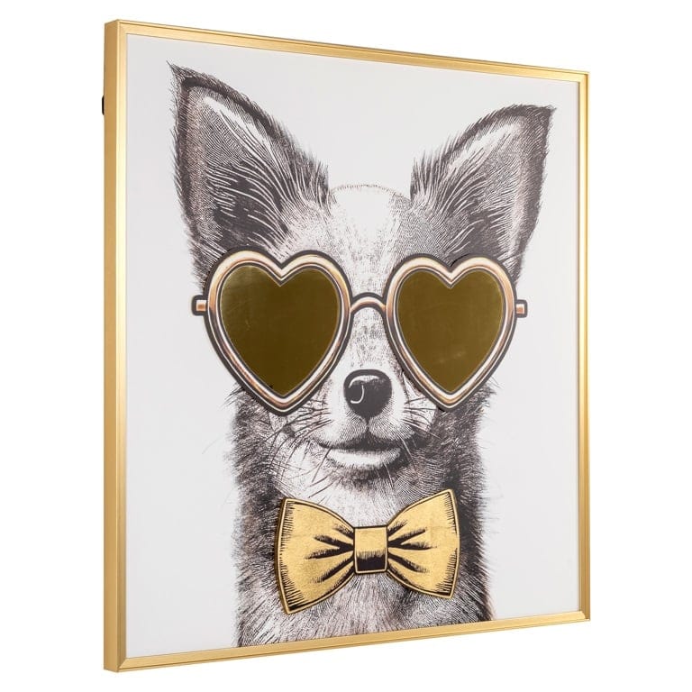 Richmond Interiors Accessories Wall art Bodhy (Black/gold) House of Isabella UK