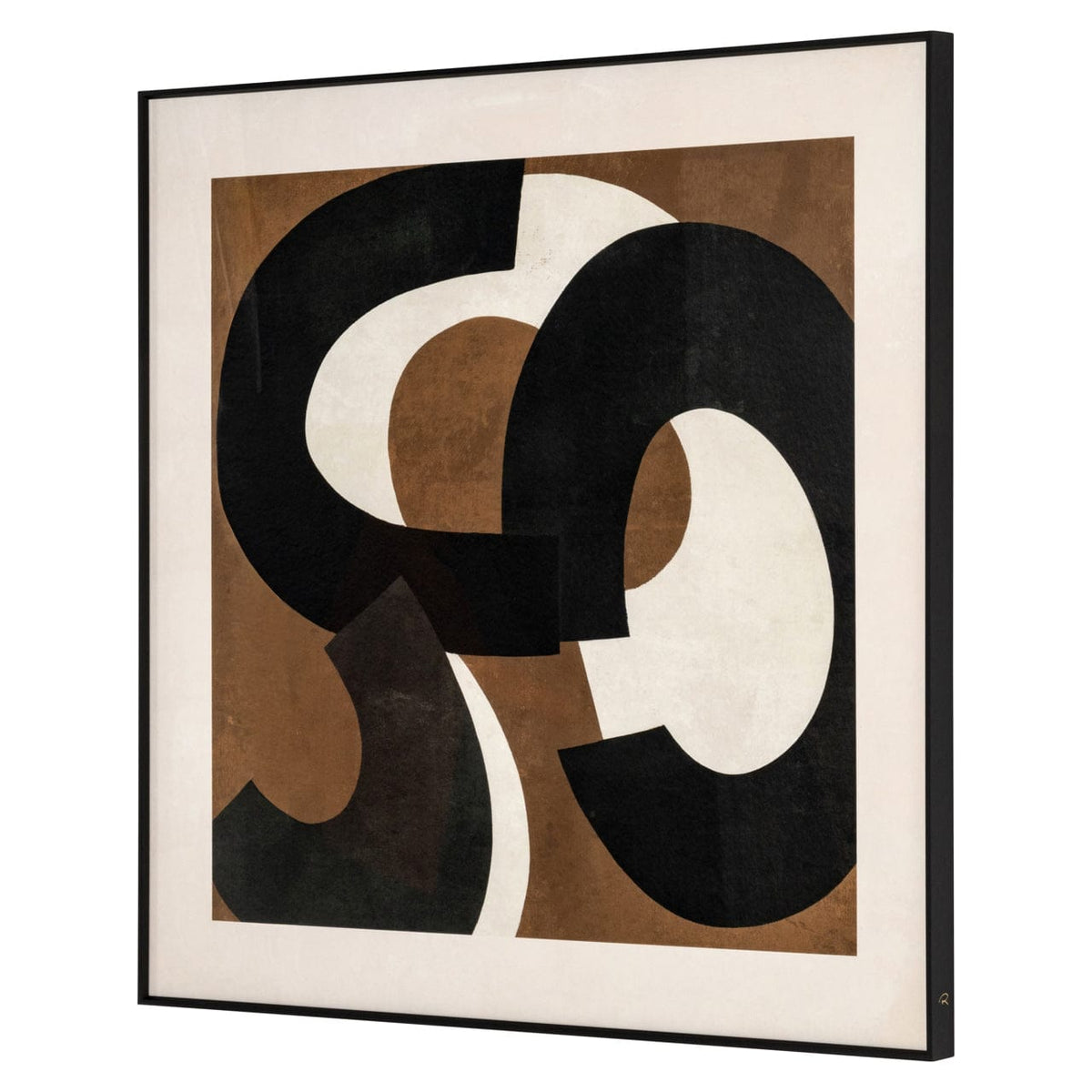 Richmond Interiors Accessories Wall art Euphoria brown right House of Isabella UK